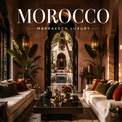 Marrakech Luxury — Morocco interior design theme