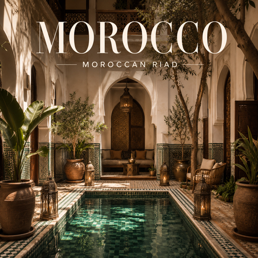 Moroccan Riad — Morocco interior design theme