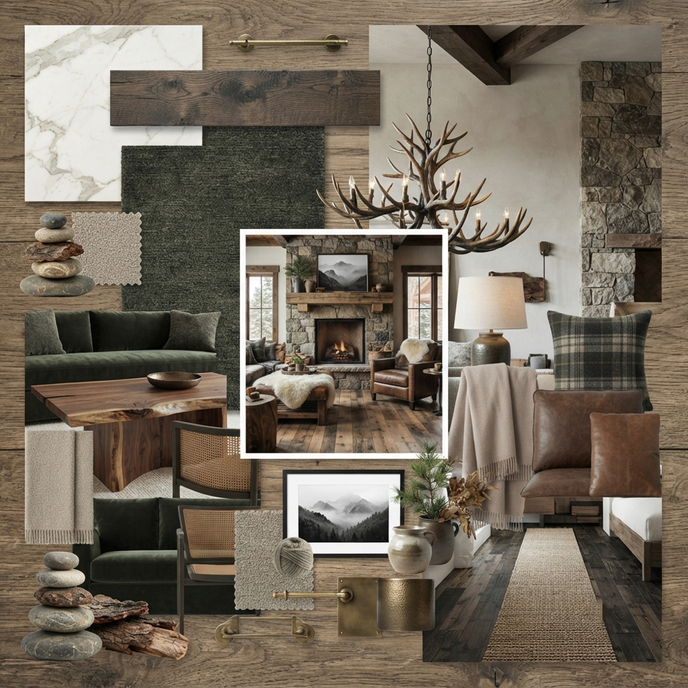 Mountain Escape interior design theme — Nature Themes