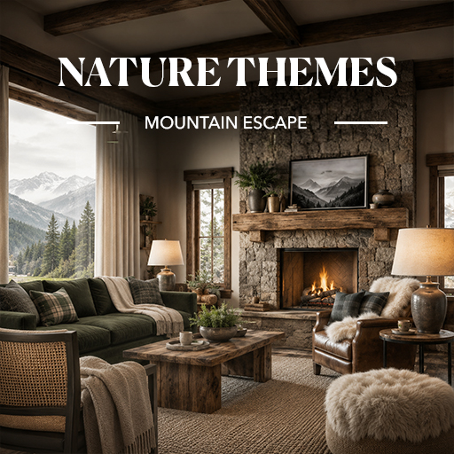 Mountain Escape interior design theme