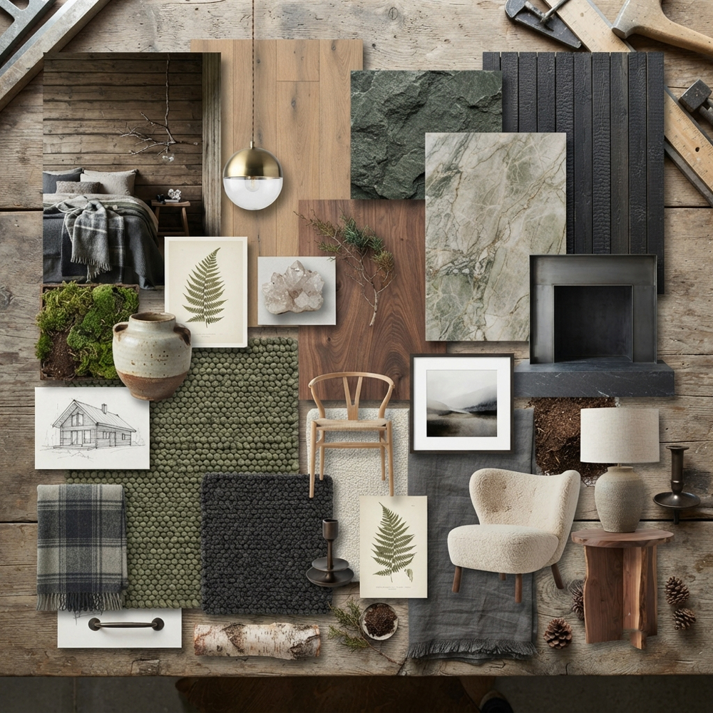 Nordic Forest interior design theme — Nature Themes