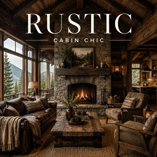 Cabin Chic — Rustic interior design theme
