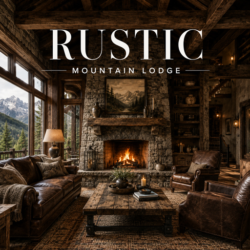 Mountain Lodge — Rustic interior design theme