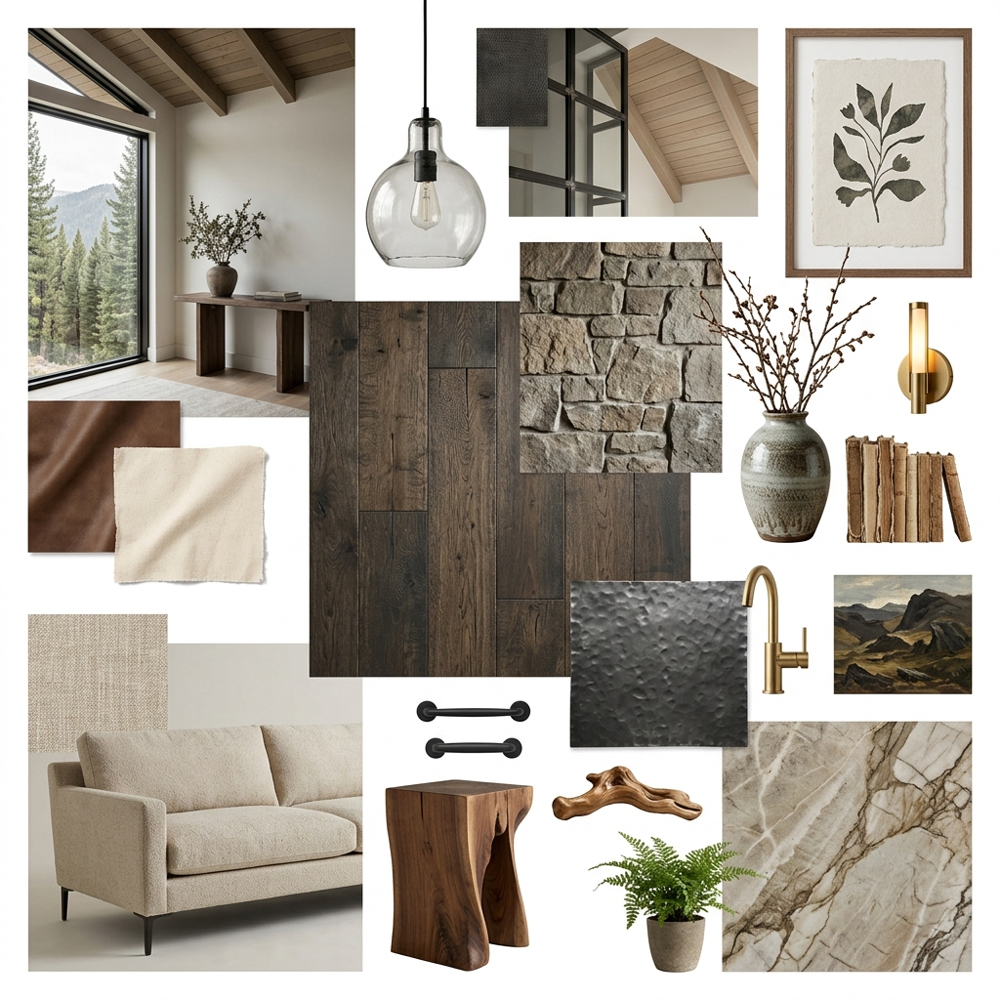 New Rustic interior design theme — Rustic