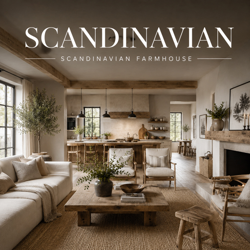 Scandinavian Farmhouse theme