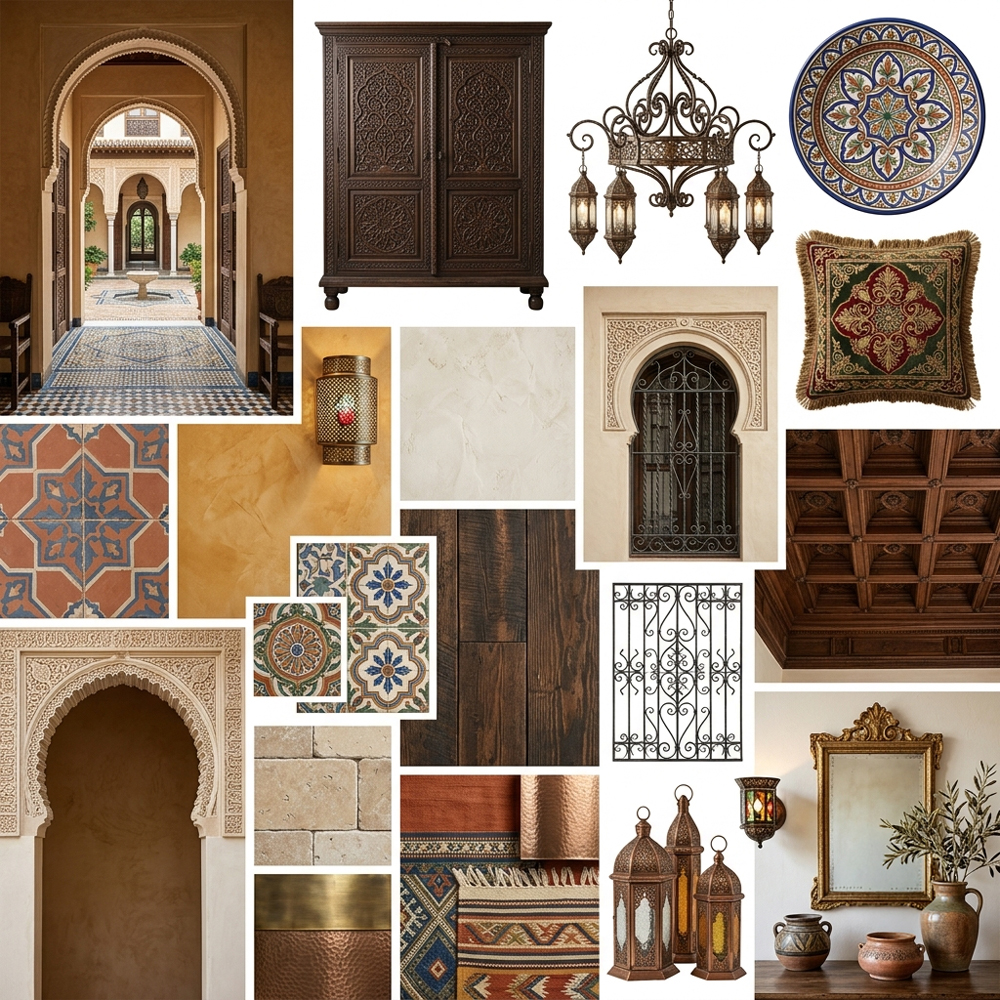 Andalusian interior design theme — Spain