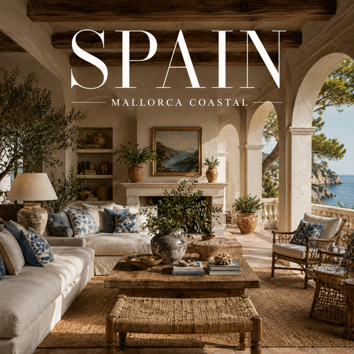 Mallorca Coastal — Spain interior design theme