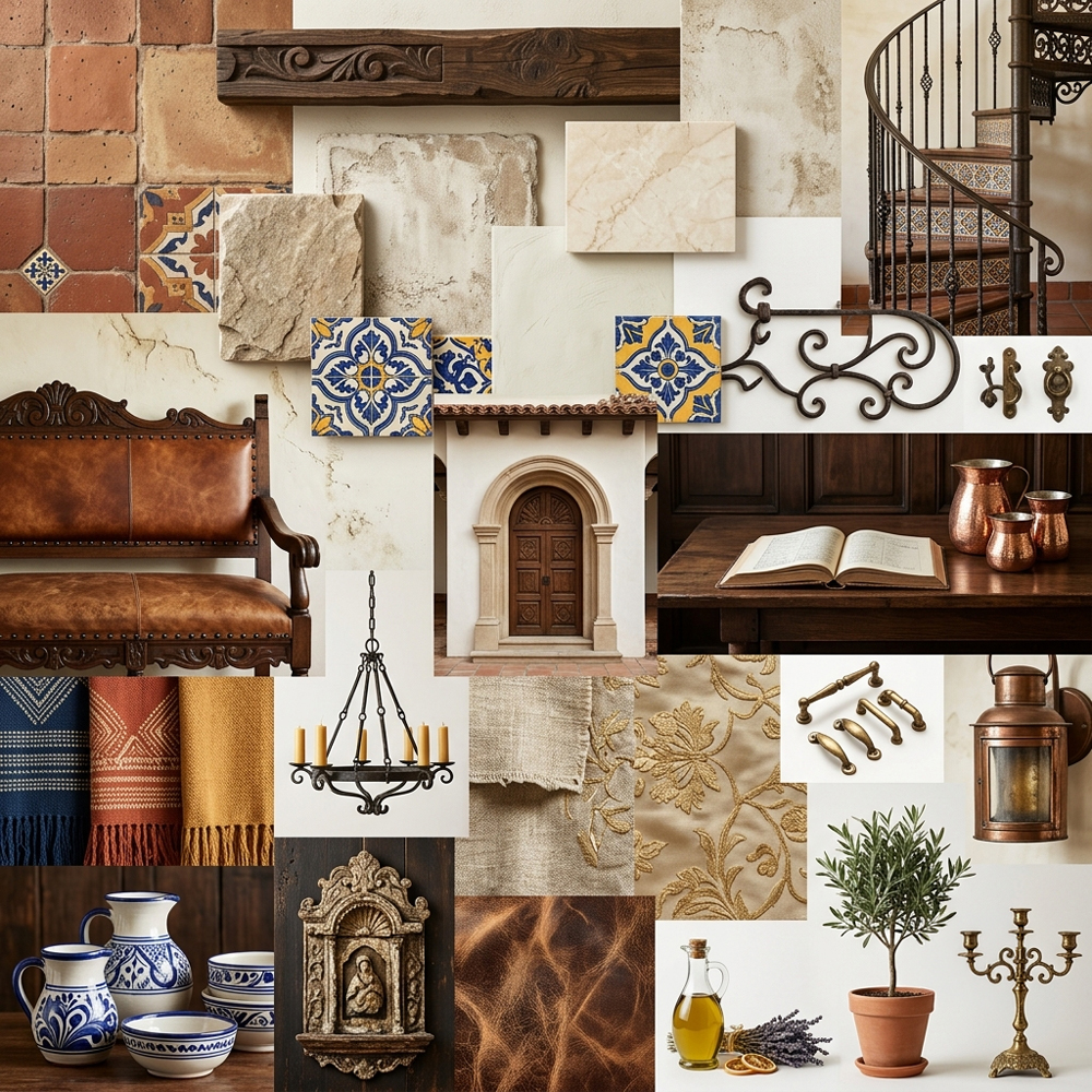 Spanish Colonial interior design theme — Spain