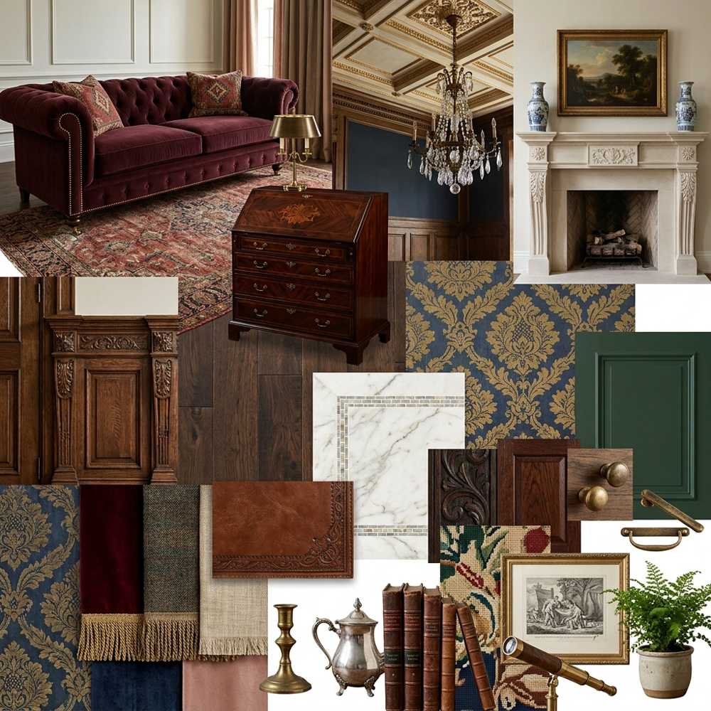 Heritage Style interior design theme — Traditional