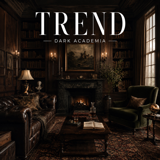 Dark Academia — Trend interior design theme