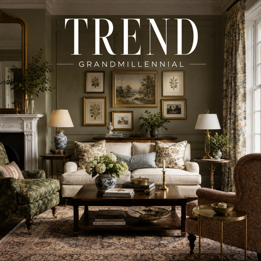 Grandmillennial — Trend interior design theme