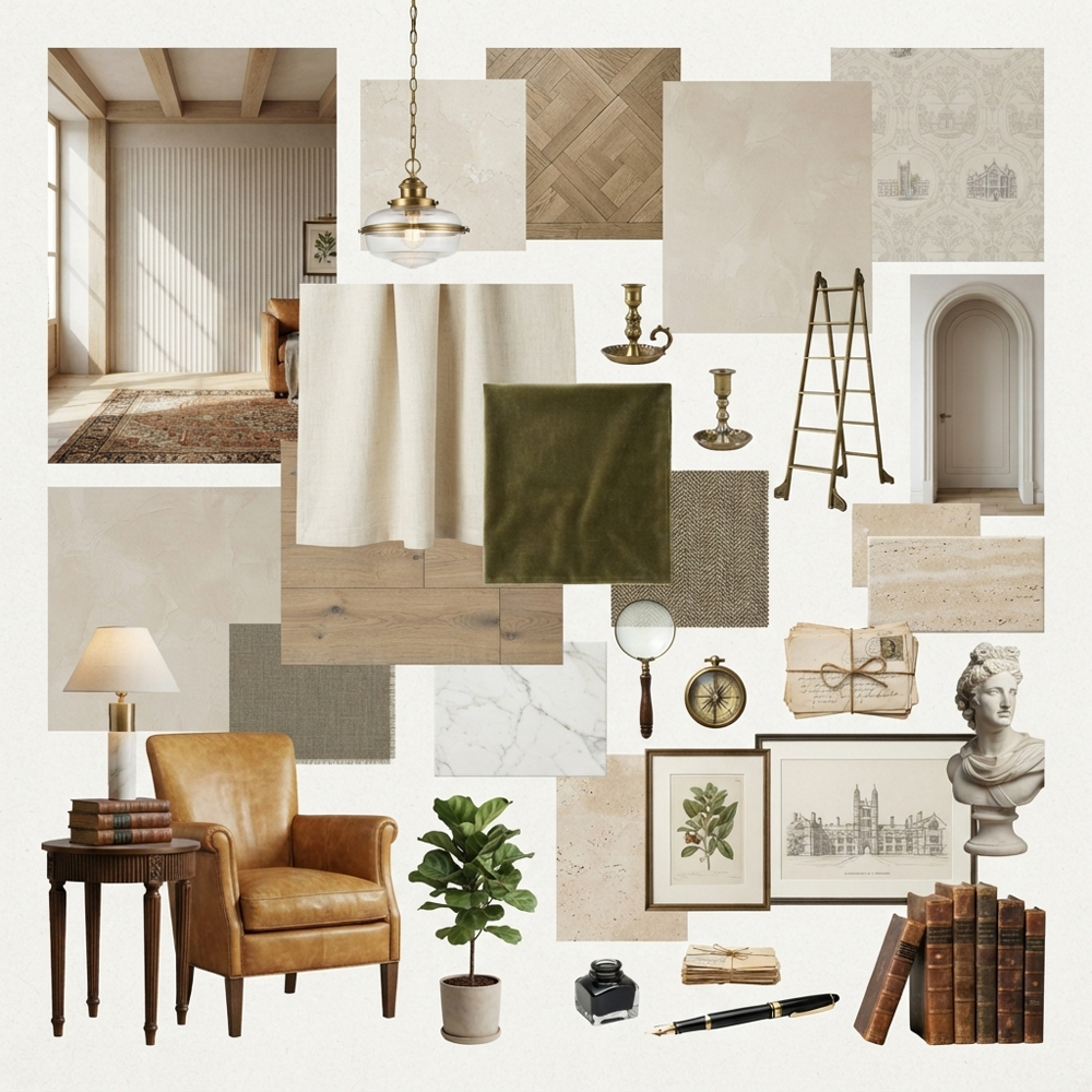 Light Academia interior design theme — Trend