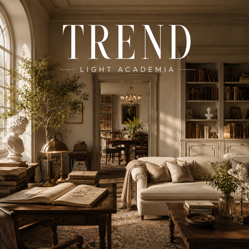 Light Academia — Trend interior design theme