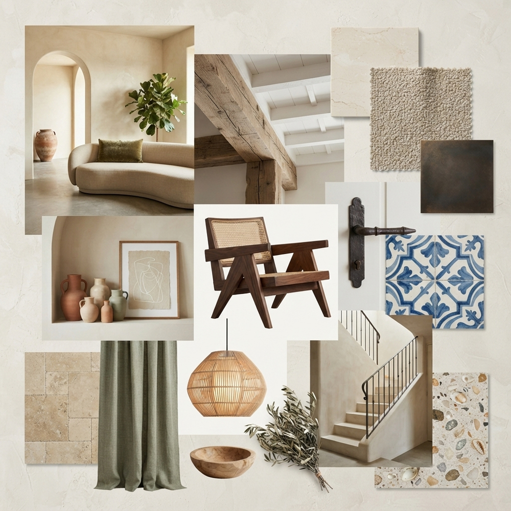 Modern Mediterranean interior design theme — Trend
