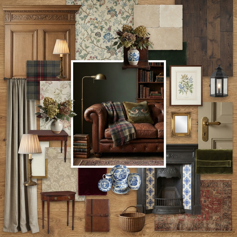 English Country House interior design theme — United Kingdom