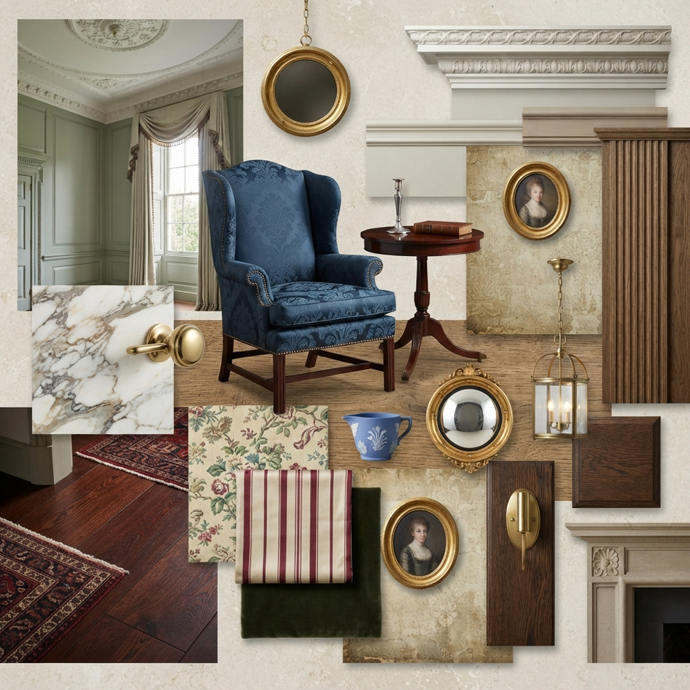 Georgian interior design theme — United Kingdom