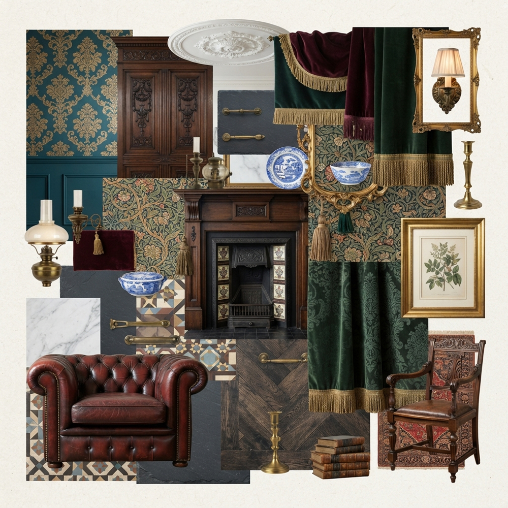 Victorian interior design theme — United Kingdom