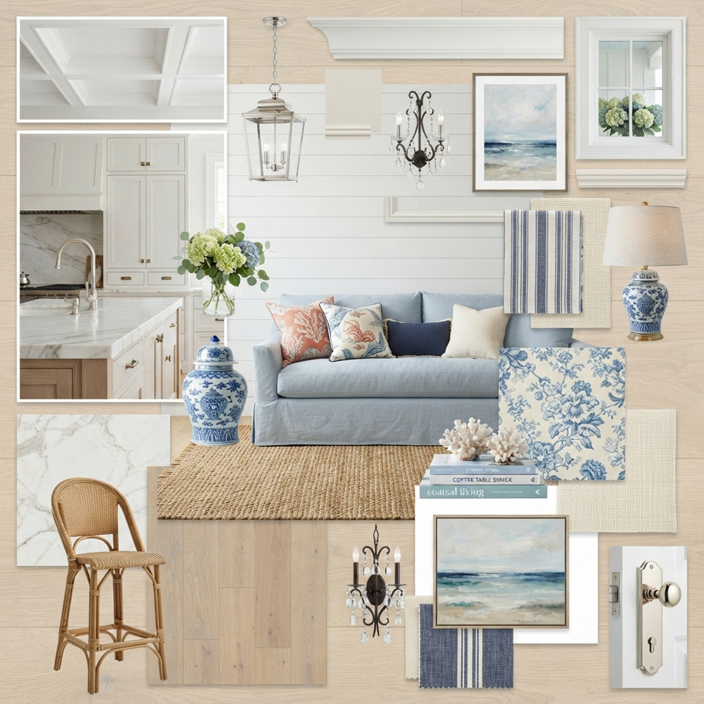 Hamptons interior design theme — United States