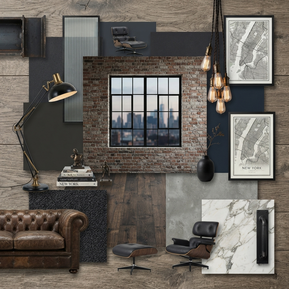 New York Loft interior design theme — United States