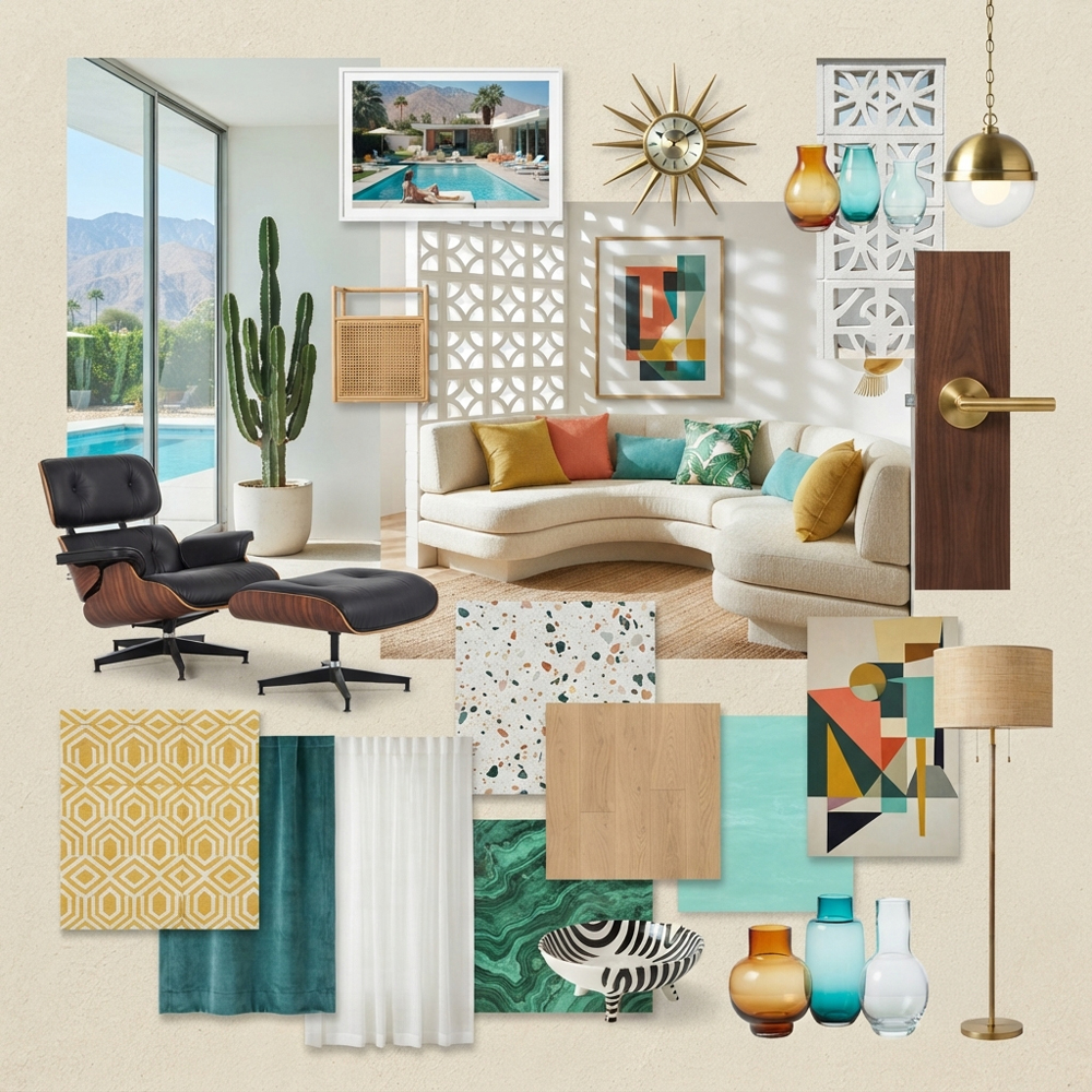Palm Springs interior design theme — United States