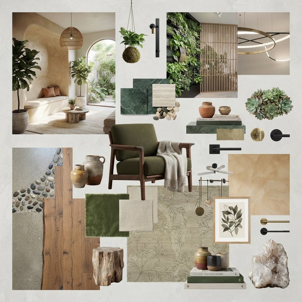 Biophilic Design interior design theme — Wellness